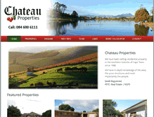 Tablet Screenshot of chateauproperties.co.za